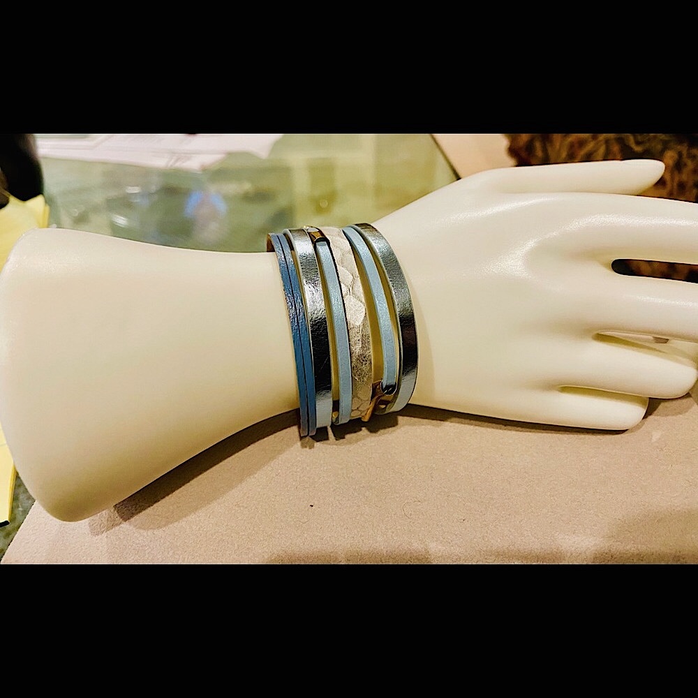 💥Leather bracelet with magnetic clasp 💥